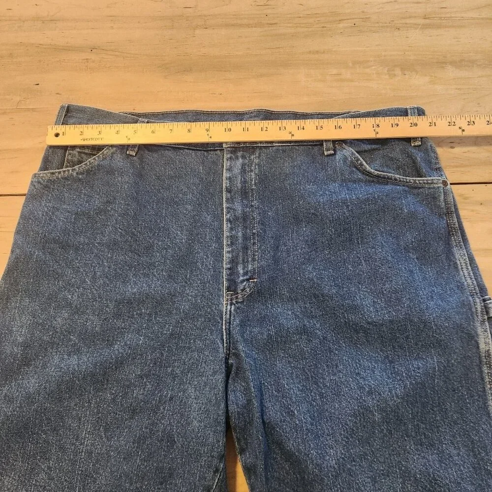 Dickies Denim Carpenter Shorts Relaxed Fit Stretch Skater Mens Size‎ 42 EUC